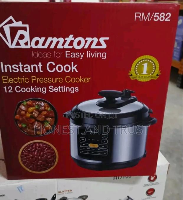Ramtons Rm582 Electric Pressure Cooker