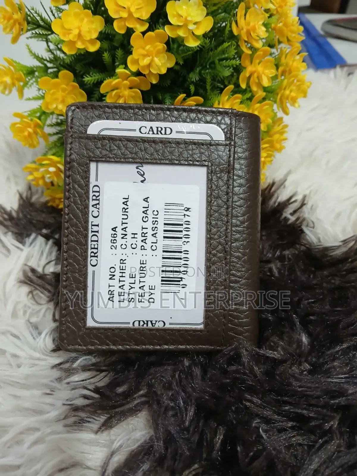 Dark Brown Quality Genuine Leather Men's at Wallets at 1500