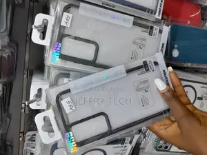 Clear Case for Samsung Galaxy A55 Soft Tpu Black Ends