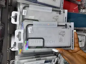 Clear Case for Samsung Galaxy A55 Soft Tpu Black Ends