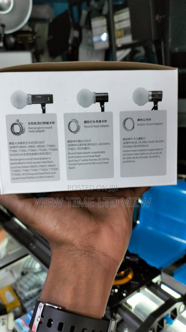 Godox Mlcd15 Collapsible Diffusion Dome With 3 Head Adapters - thumbnail 4