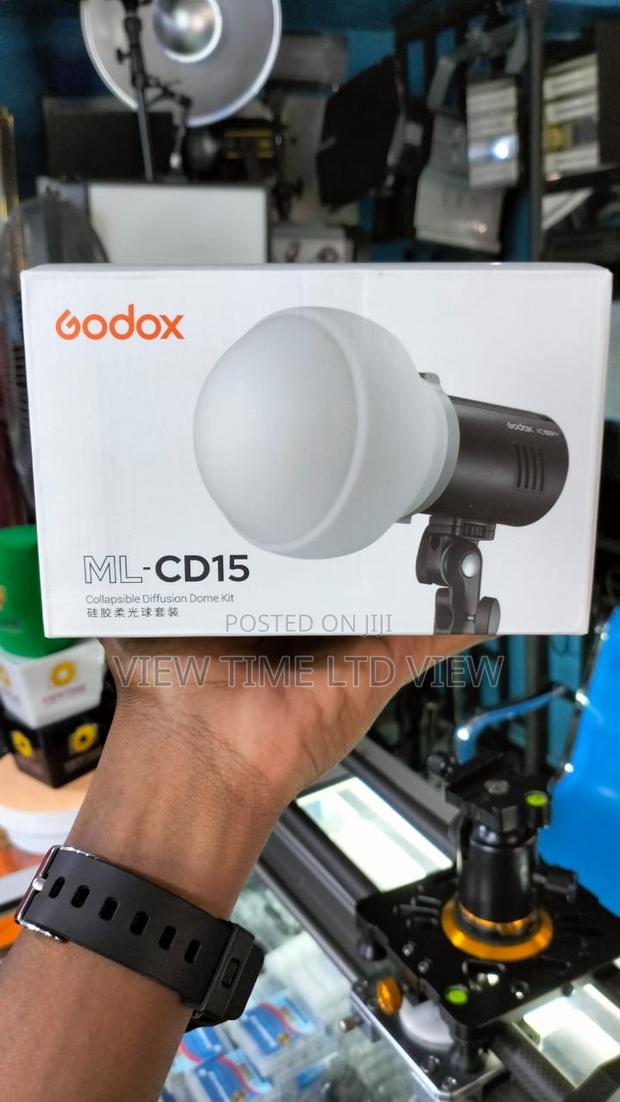 Godox Mlcd15 Collapsible Diffusion Dome With 3 Head Adapters - thumbnail 7