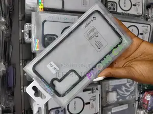 Clear Back Cover for Samsung Galaxy S21 Fe With Black Ends