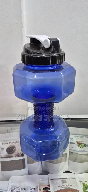 Dumbbell Shaped Water Bottle 2.2 Litres Capacity