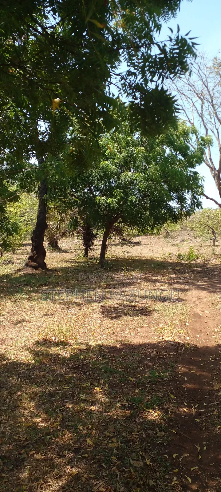 1 Acre Plot On Sale Between Galu Kinondo Beach Zone.