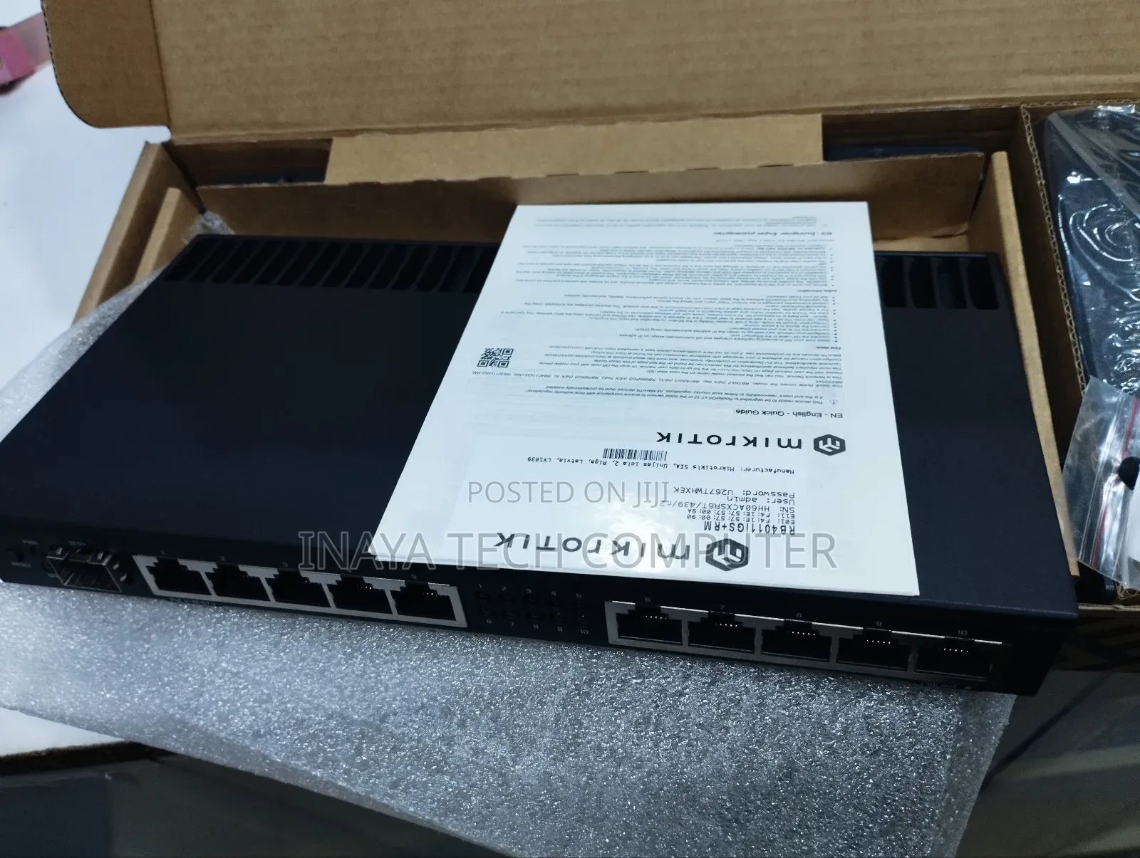 Mikrotik - Rb4011igs+Rm Routers and Wireless