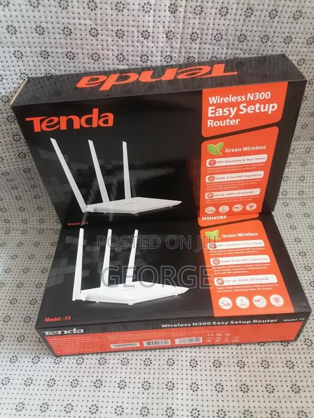 Longer Lasting Tenda F3 N300 300mbps Wifi Router
