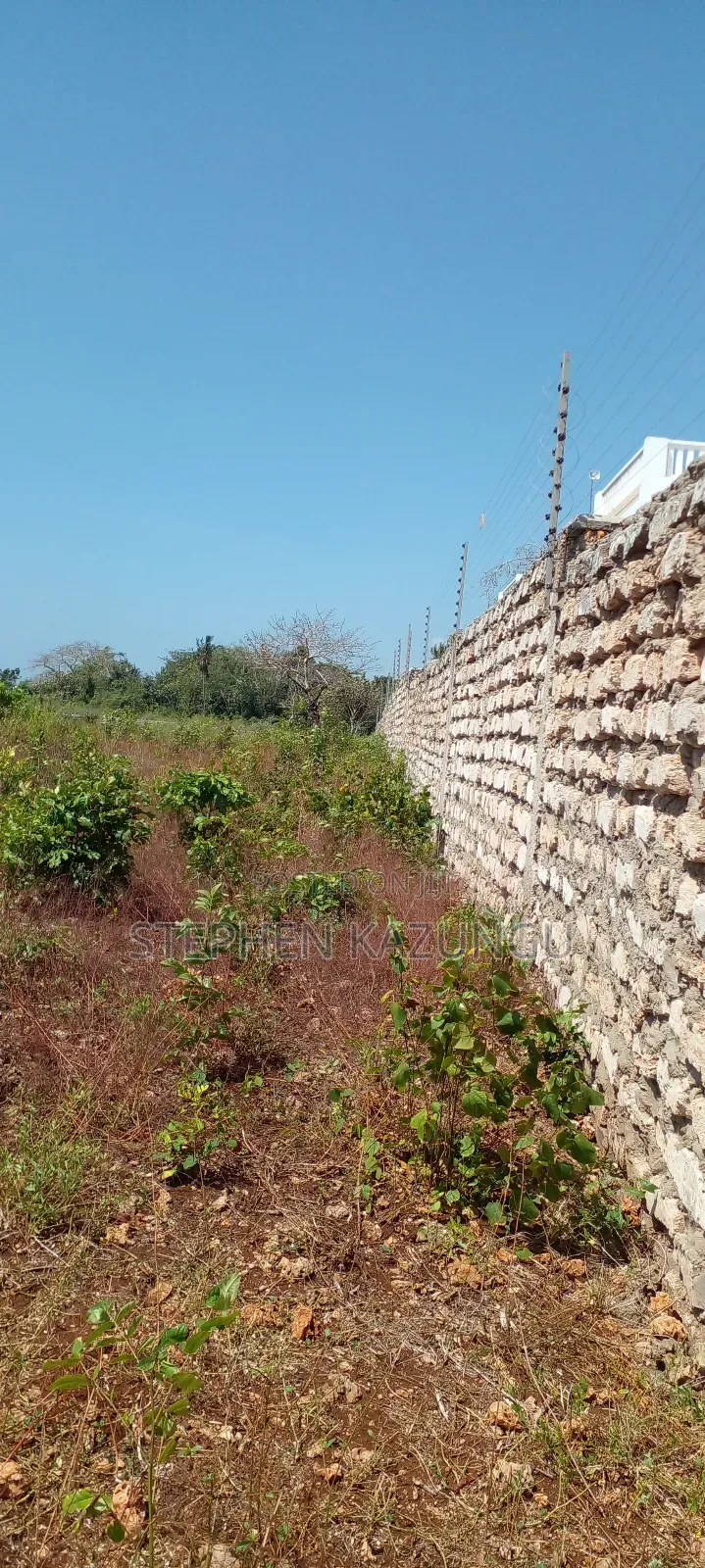 1 1/2 Acre Plot on Sale in Galu Beach.