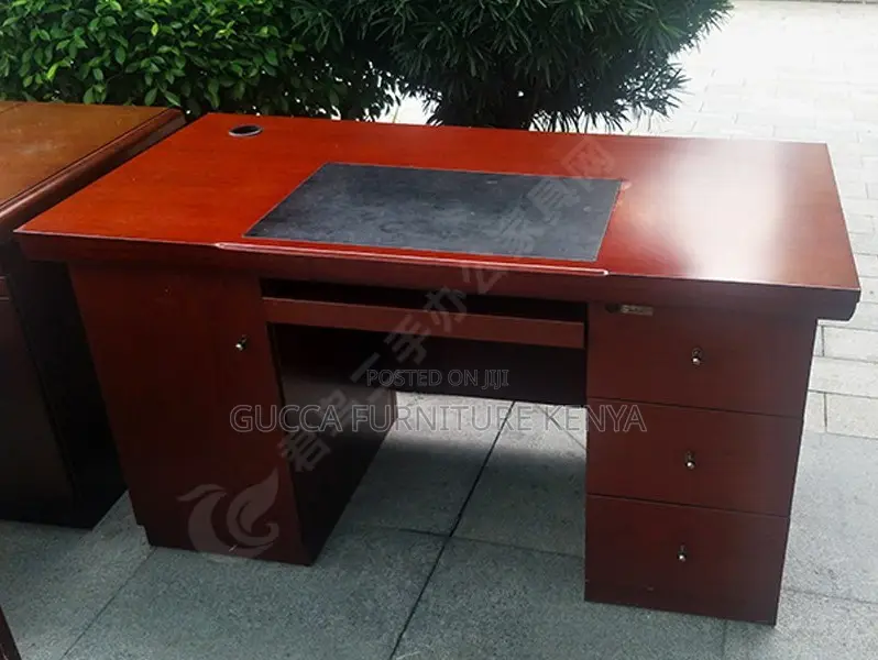 Office Tables: Office Small Class Desk 120cm in Mahogany