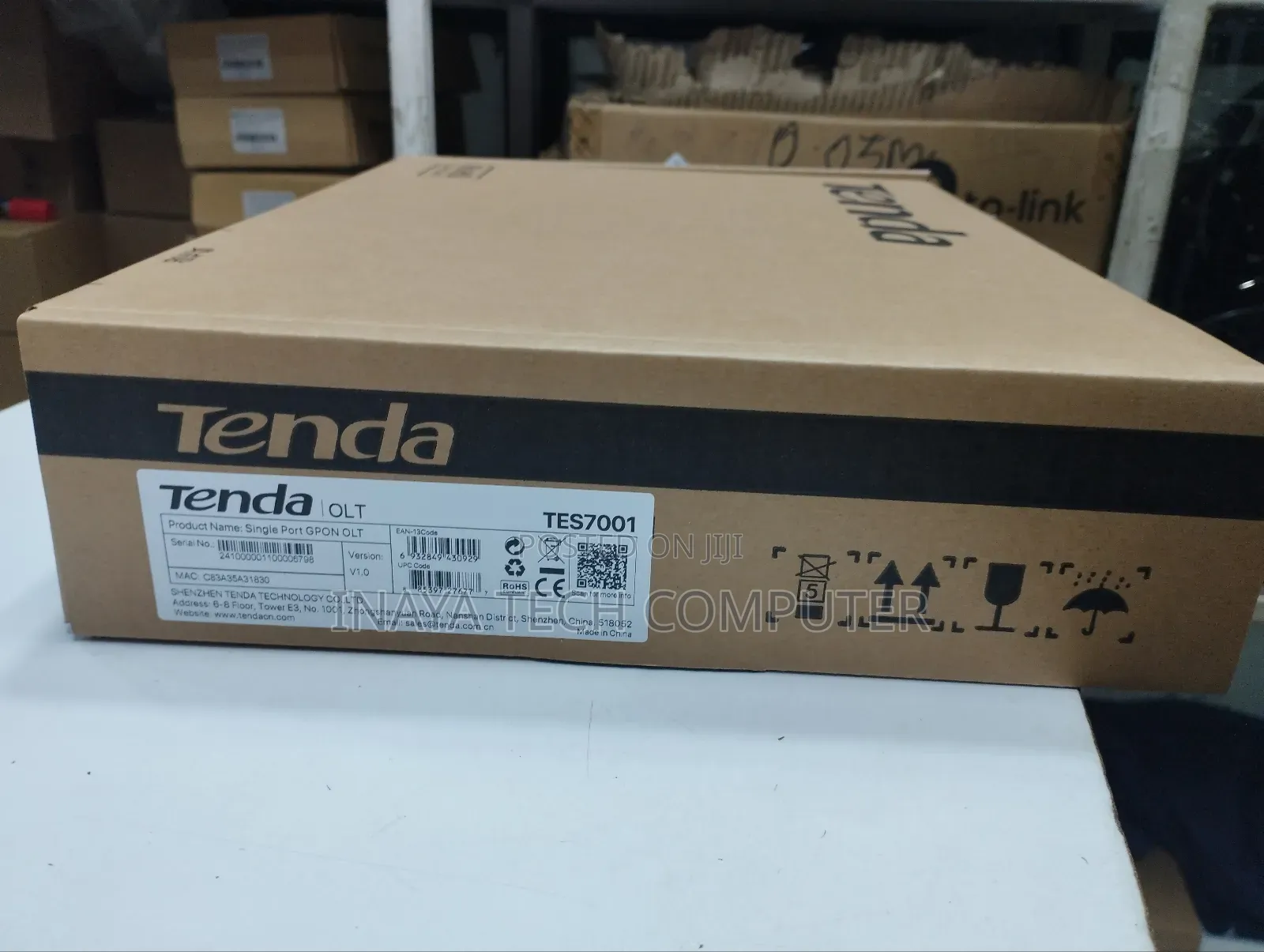 Tenda 1 Port Gpon Olt (Tes7001)