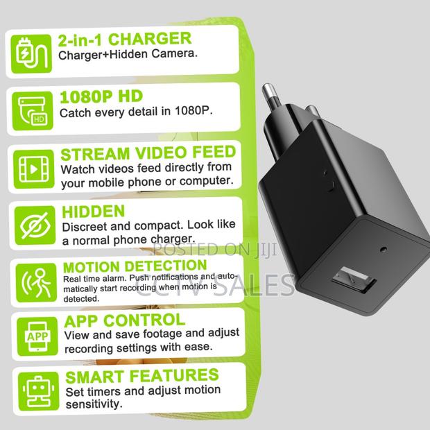 Spy Camera Mini Usb Charger