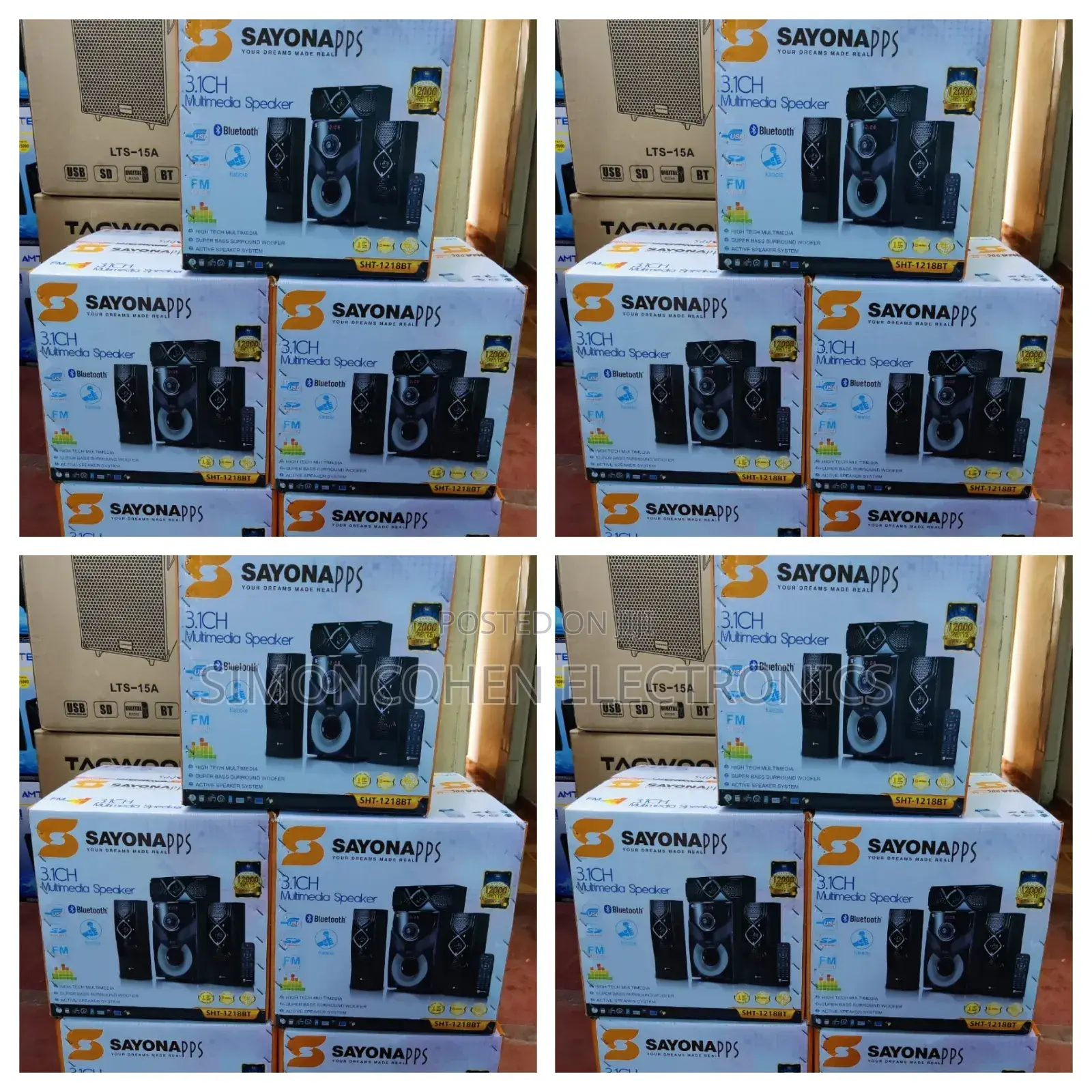 Sayona Woofer 3.1 12000w