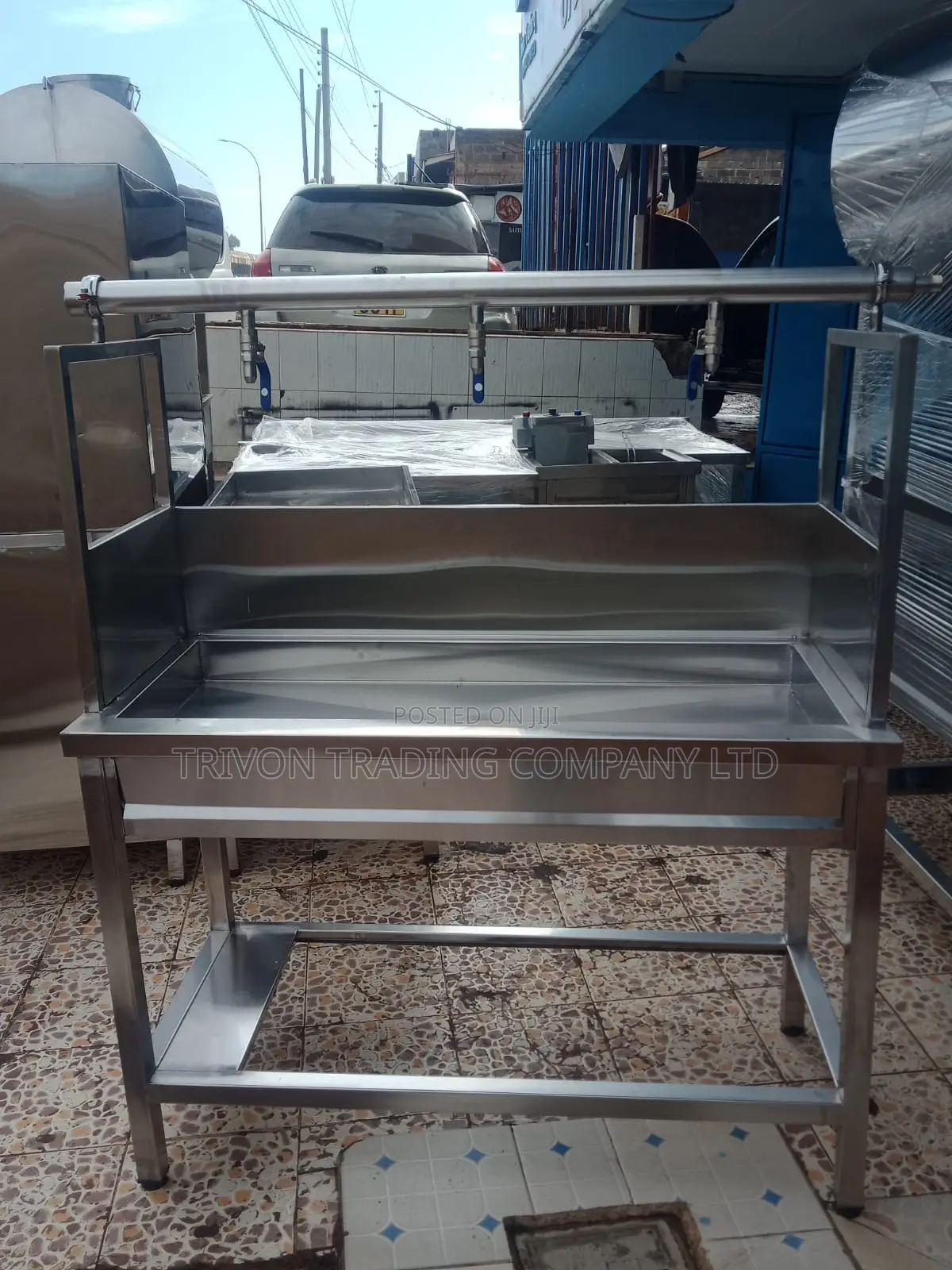 Filling Line Stations With 3 Taps