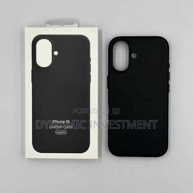 Apple iPhone 16 Genuine Magsafe Leather Case/Cover - main view