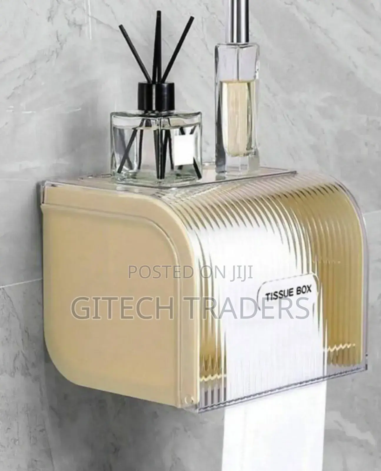 Luxury Wall-Mounted Toilet Tissue Box