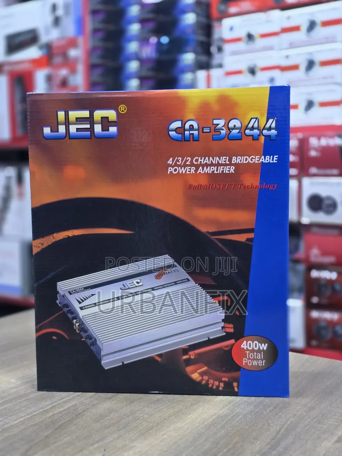 Jec 400watts 4 Channel Bridgeable Car Amplifier