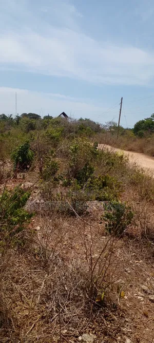 1 Plot on Sale on 2nd Beach Row, in Galu Beach.