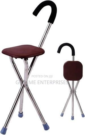 Walking Cane Stick With Seat - thumbnail 2