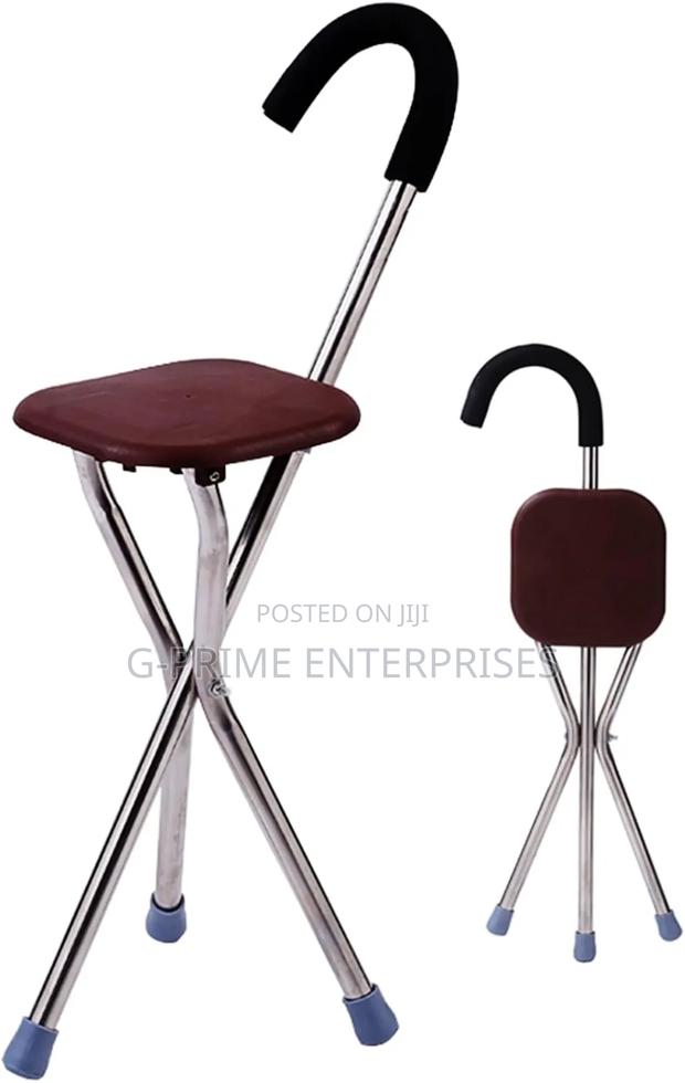 Walking Cane Stick With Seat - main view