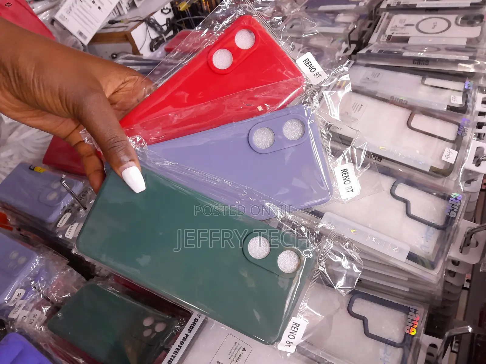 Silicone Case Soft Shockproof Cover for Oppo Reno 8t