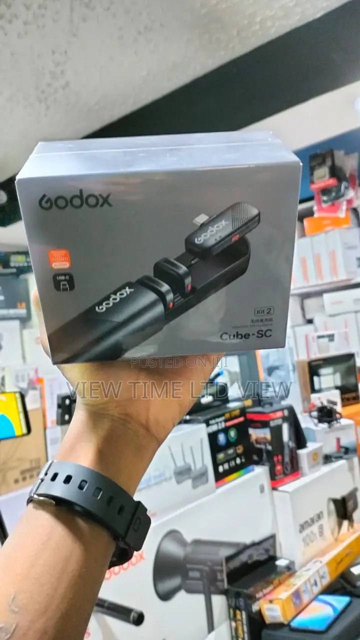 Godox Cube-Sc Kit2 Wireless Lavalier Microphones