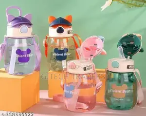 Violent Bear Kids Water Bottle