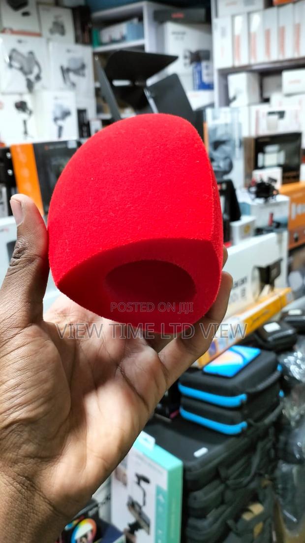 Red Microphone Windshield - thumbnail 3