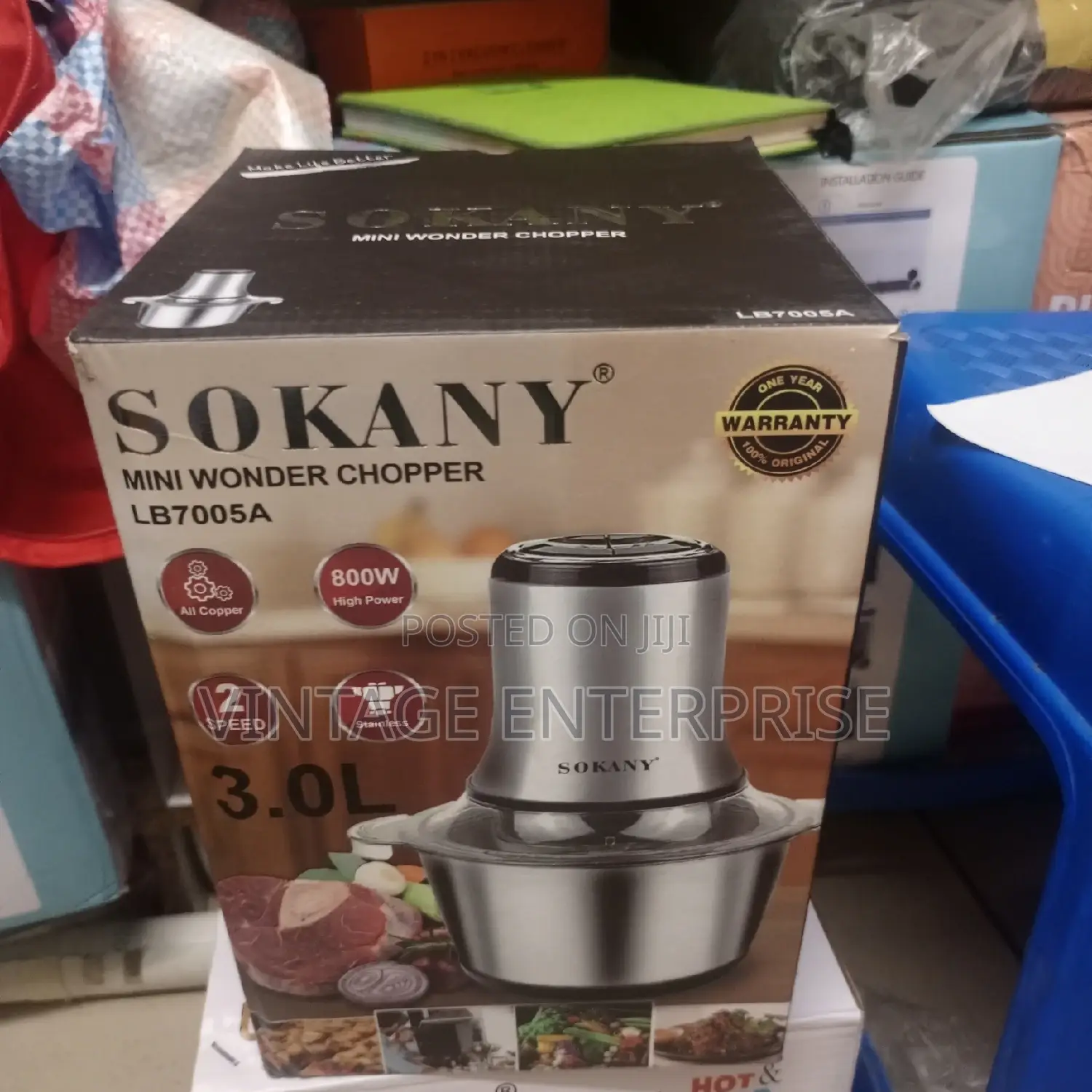 800w Sokany Food Chopper
