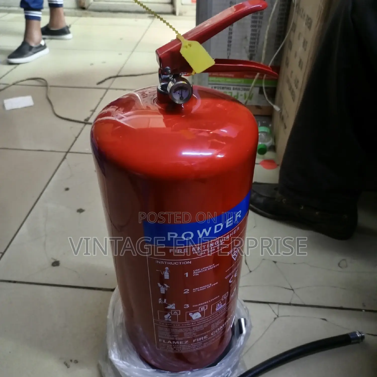 Fire Extinguisher 9kg Dry Powder