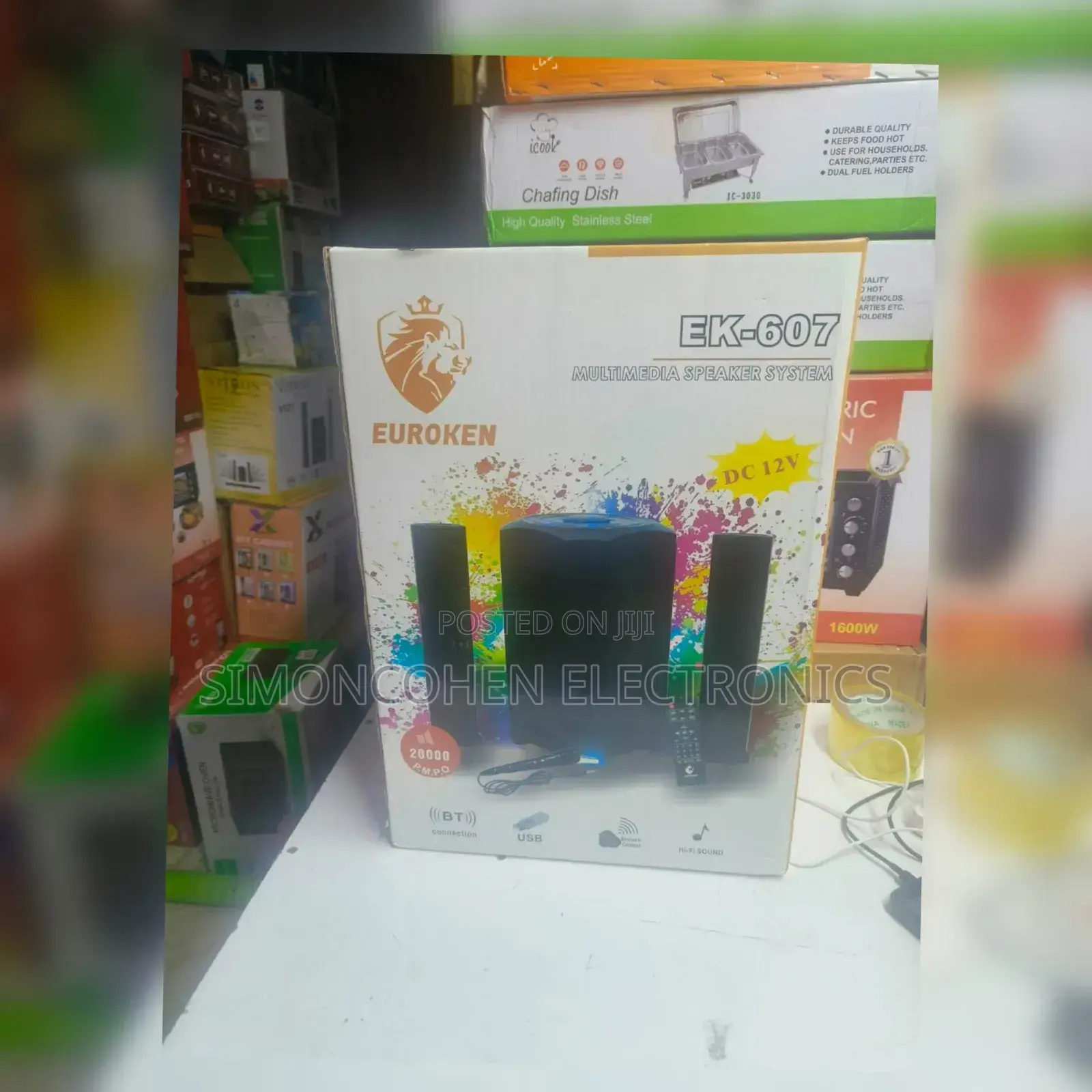 Euroken Mtungi Ek-607 2.1ch Multimedia System-20000w