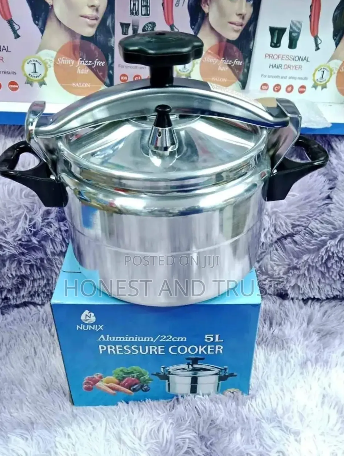 2 Handle Pressure Cooker Non Explosive 5ltrs