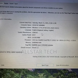 Laptop Lenovo Ideapad 3 16GB Intel Core I7 SSD 256GB