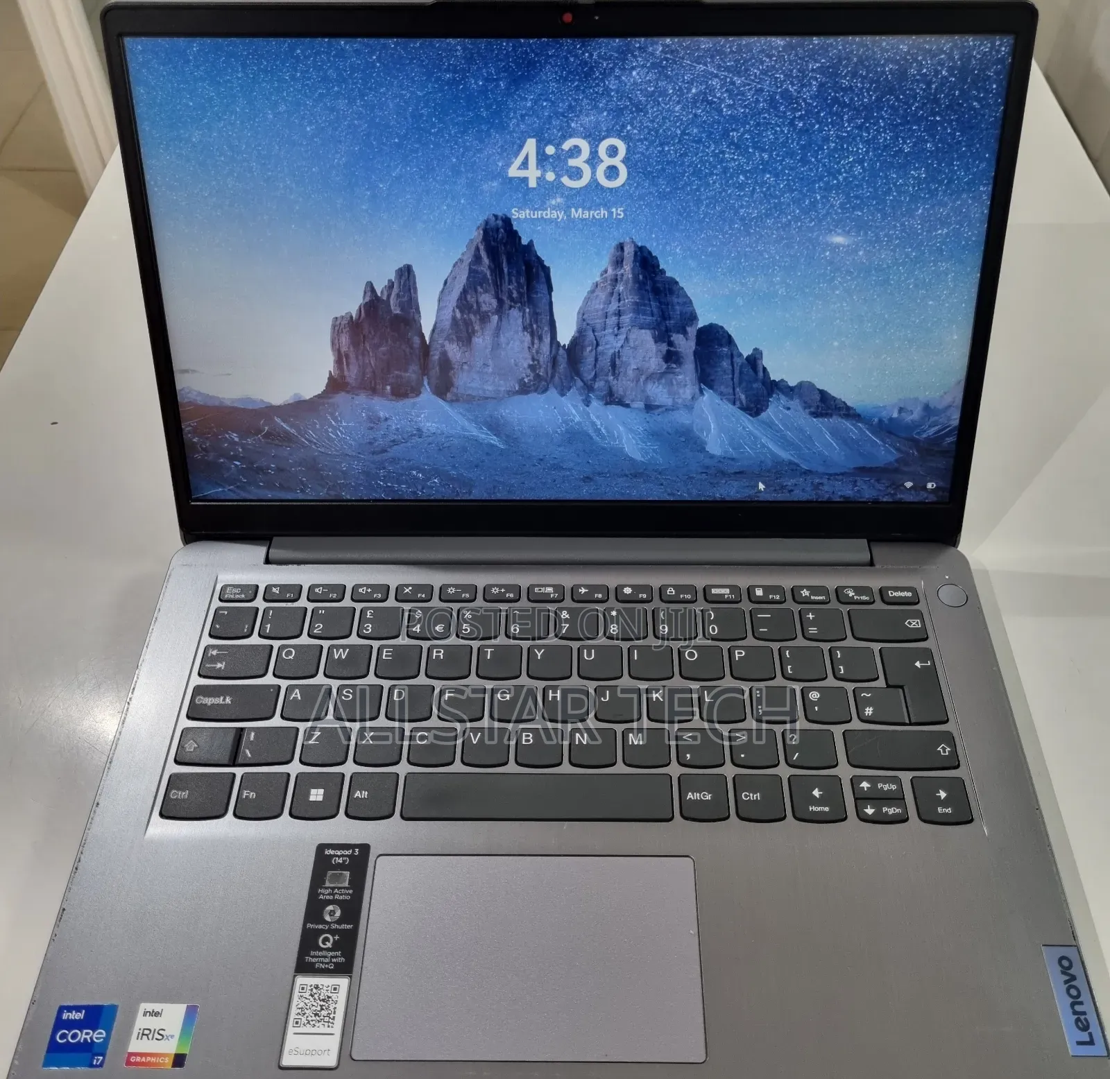 Laptop Lenovo Ideapad 3 16GB Intel Core I7 SSD 256GB