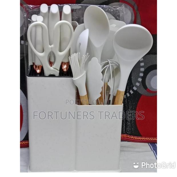 19 Pc Silicone Spoon - main view