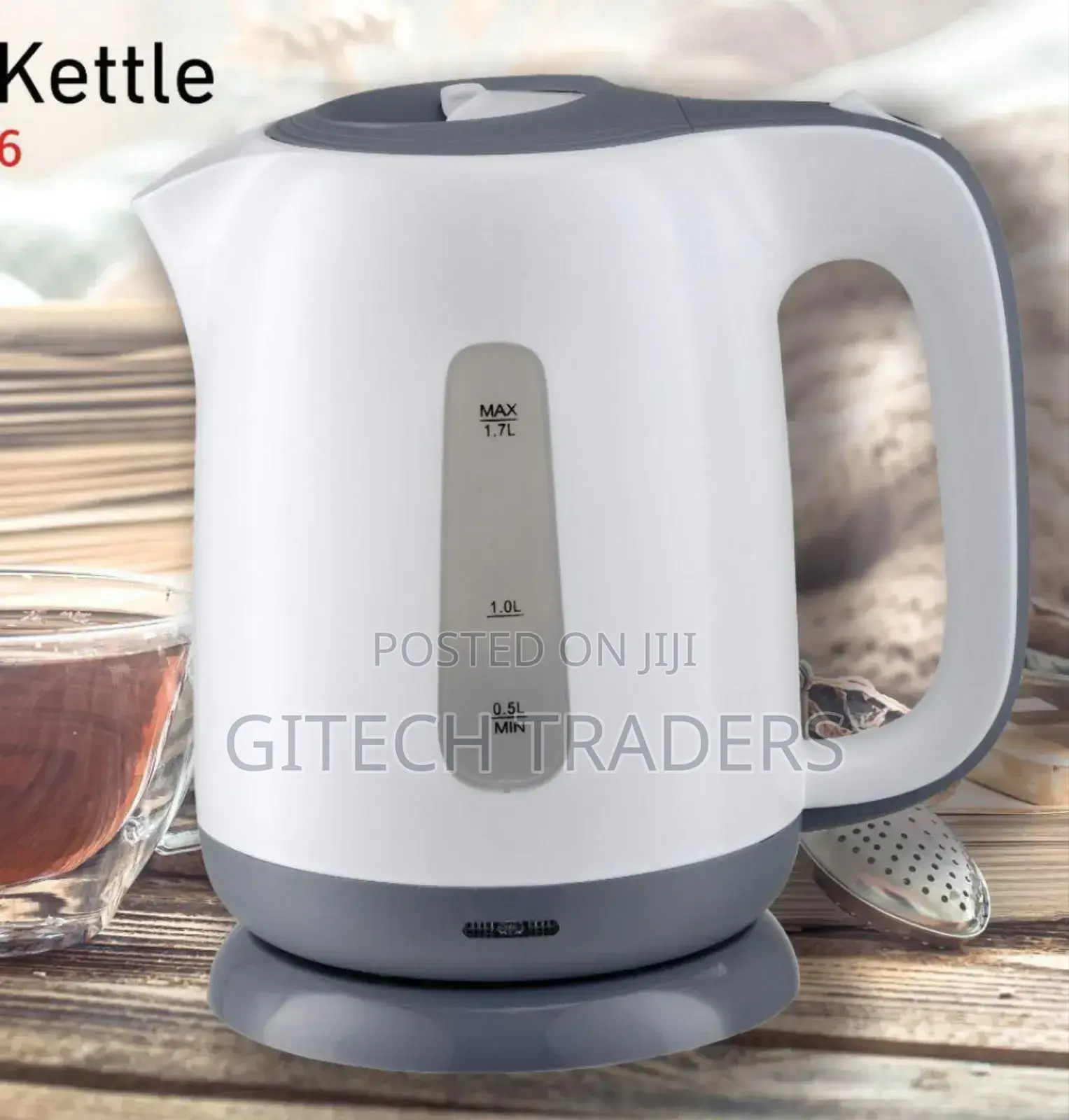 *1.7ltrs Rebune Plastic Kettle