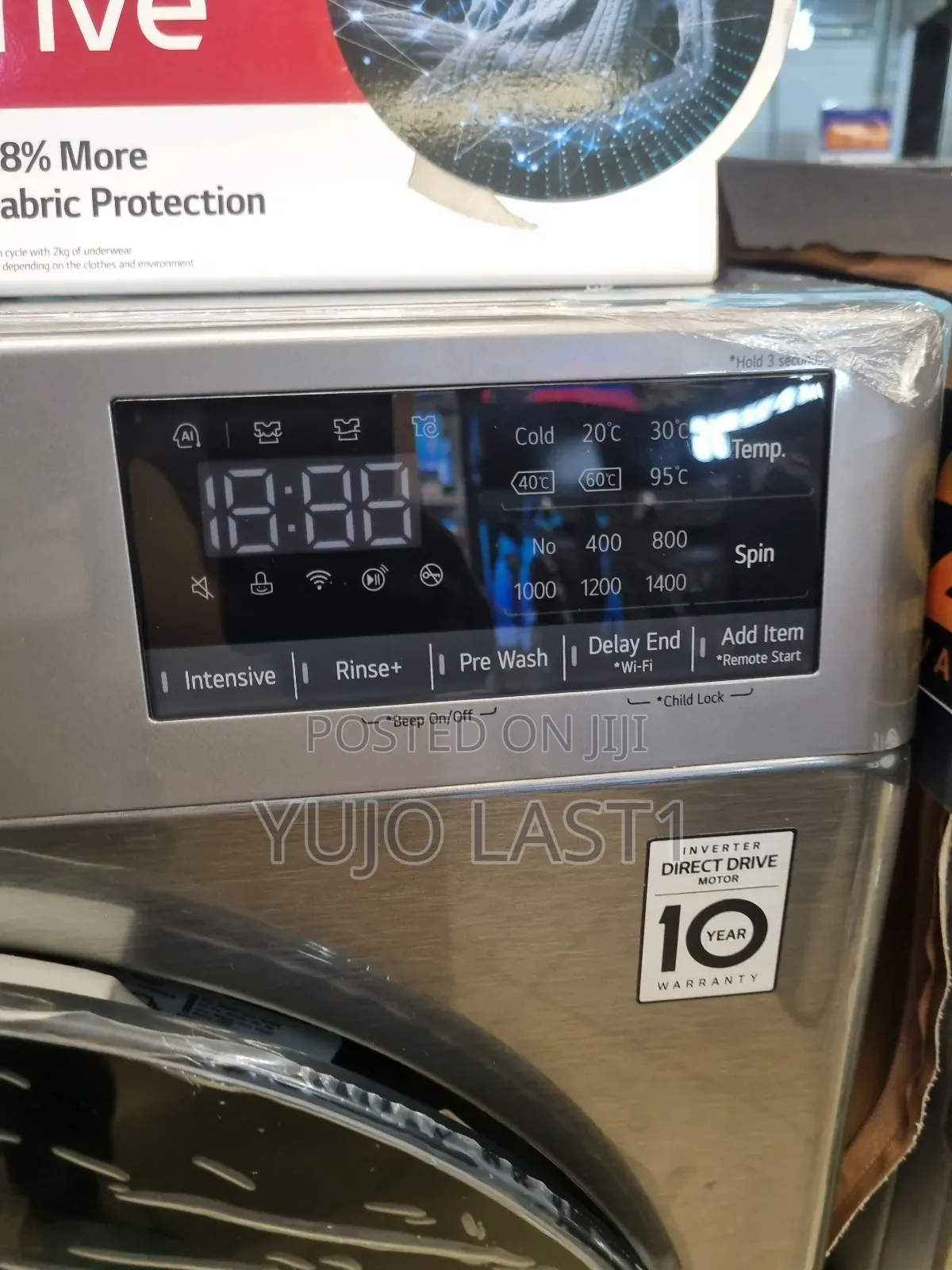 Lg F4y5eygypv Front Load Washing Machine 11kg