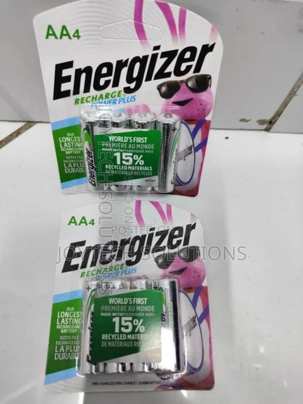 Double Aa Energizer Rechargeable Batteries