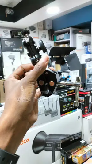 Tripod Clamp Mount Super Clamp and Arm With 1/4 Thread