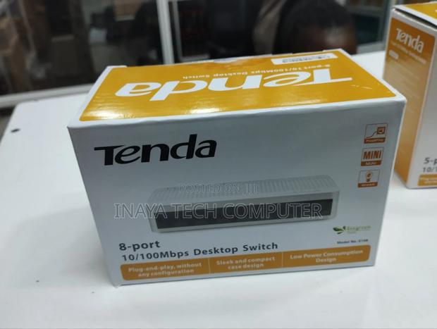 Tenda S108 8 Port Desktop Switch - main view
