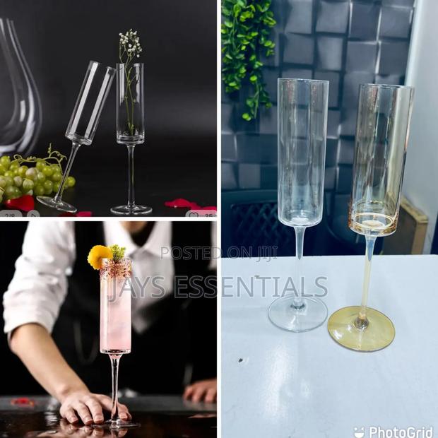 2pc Champagne Flutes : 180ml - main view
