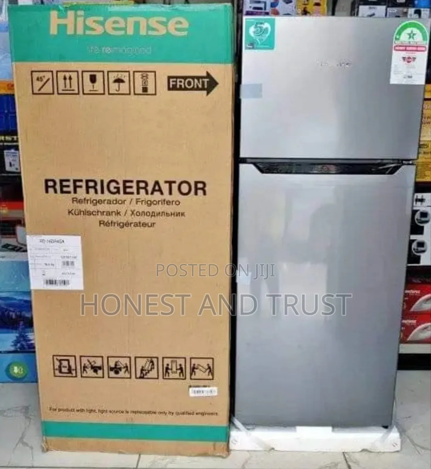 Double Door Hisense Fridge 121litres