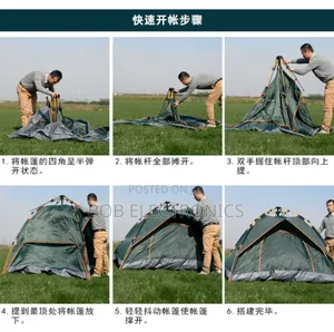 3-4 Persons Foldable Camping Tent