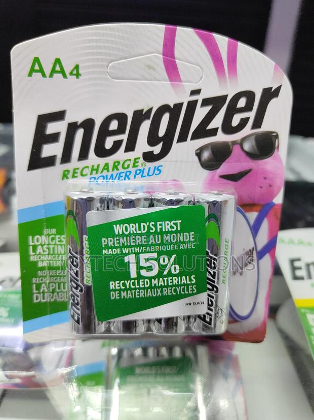 World Best Energizer Aa 4 Pack Rechargeable Batteries - main view