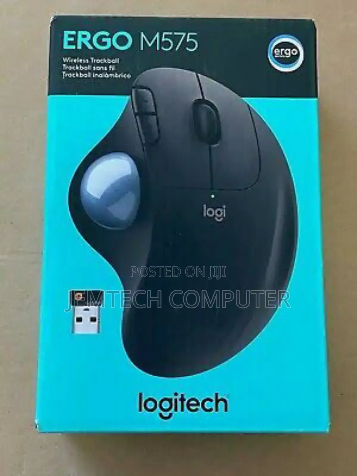 Logitech Ergo M575 Wireless Trackball Mouse