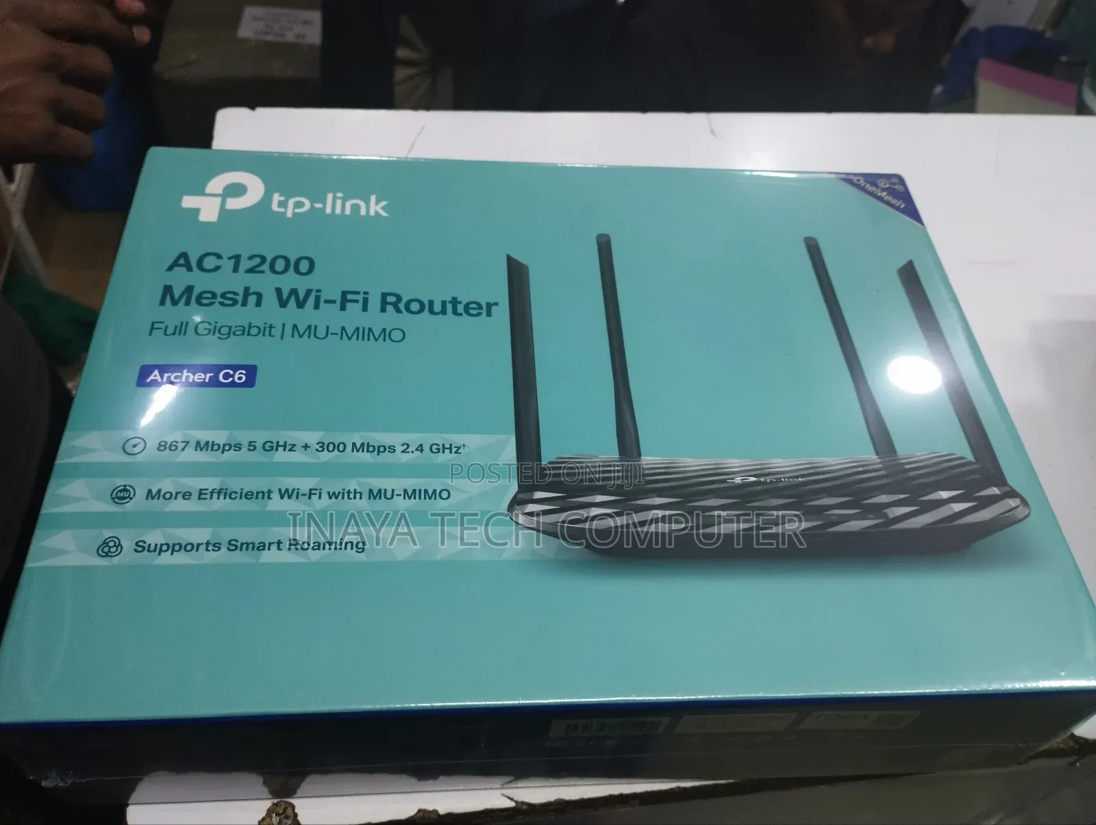 Tp-Link Archer C6 Ac1200 Wireless Mu-Mimo Gigabit Router