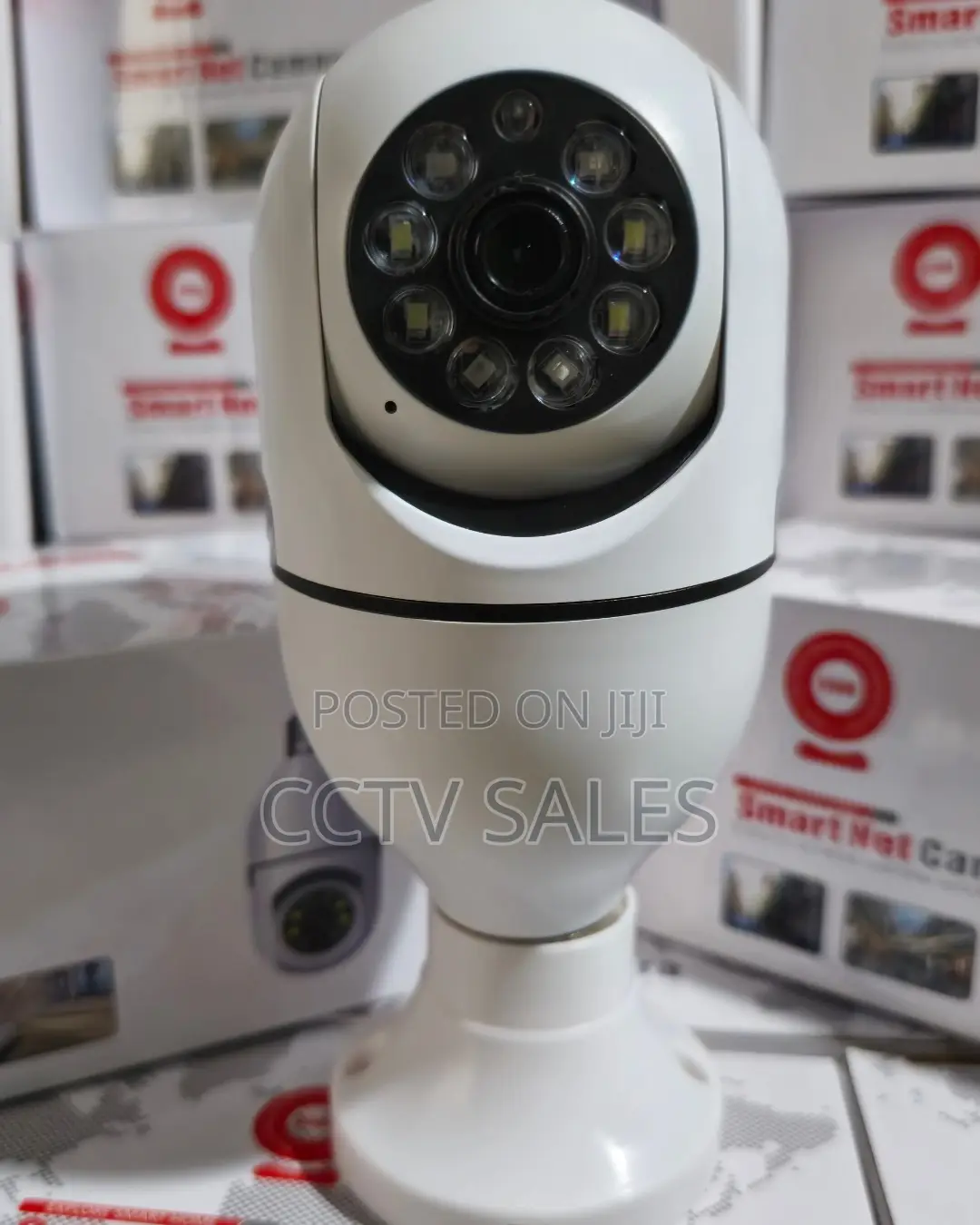 Home Security CCTV Wide Lens 1080p Wifi Bulb Camera