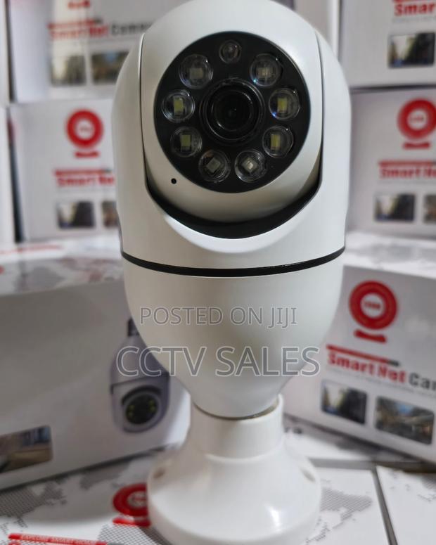 Home Security CCTV Wide Lens 1080p Wifi Bulb Camera