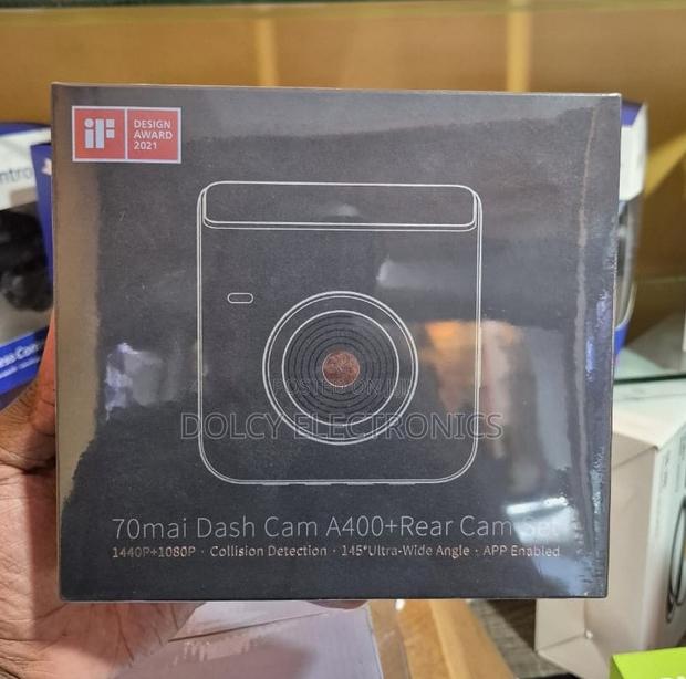 Mi 70mai Dash Cam A400 + Rear Camera - main view