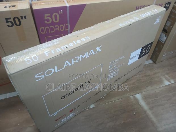Solarmax 50" Inch Smart Android Frameless/Bluetooth/ Tv - thumbnail 3