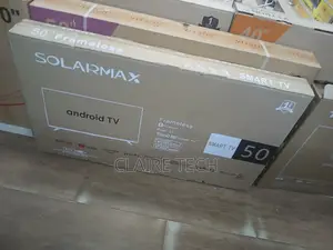 Solarmax 50"Inch Bluetooth Enabled Frameless Smart Android